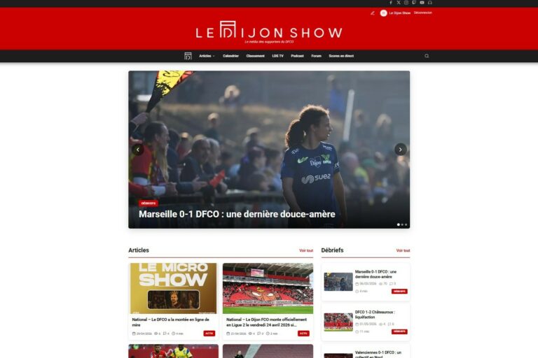 LeDijonShow.fr fait peau neuve !